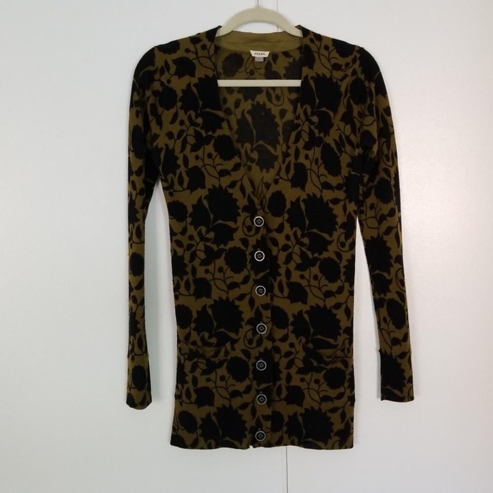 Fossil cardigan